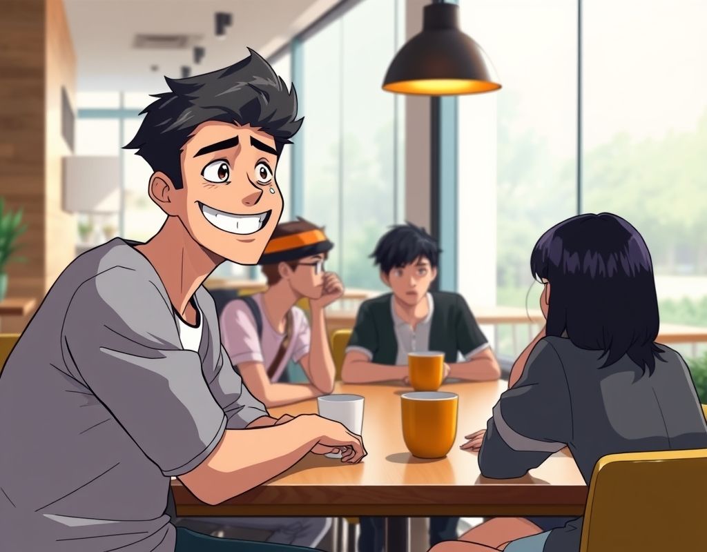 ドン引き: When you accidentally make others' 'mood drop'